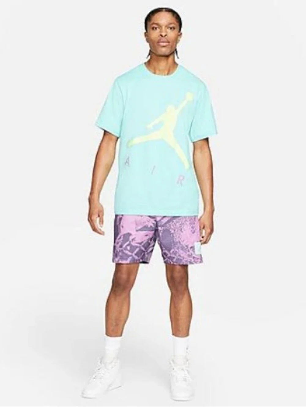 Jordan MJ All Over Print Shorts- L